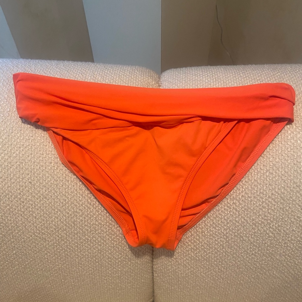 La Blanca Blanca Island Goddess Shirred Band Hipster Bikini Bottoms size…